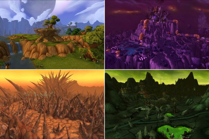 Ranking Every Outland Zone in WoW: The Burning Crusade Classic Anniversary Realms (From Worst to Best)
