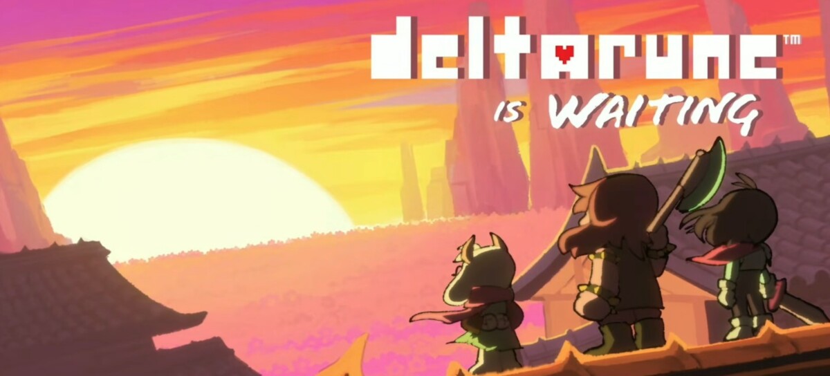 deltarune splash page title